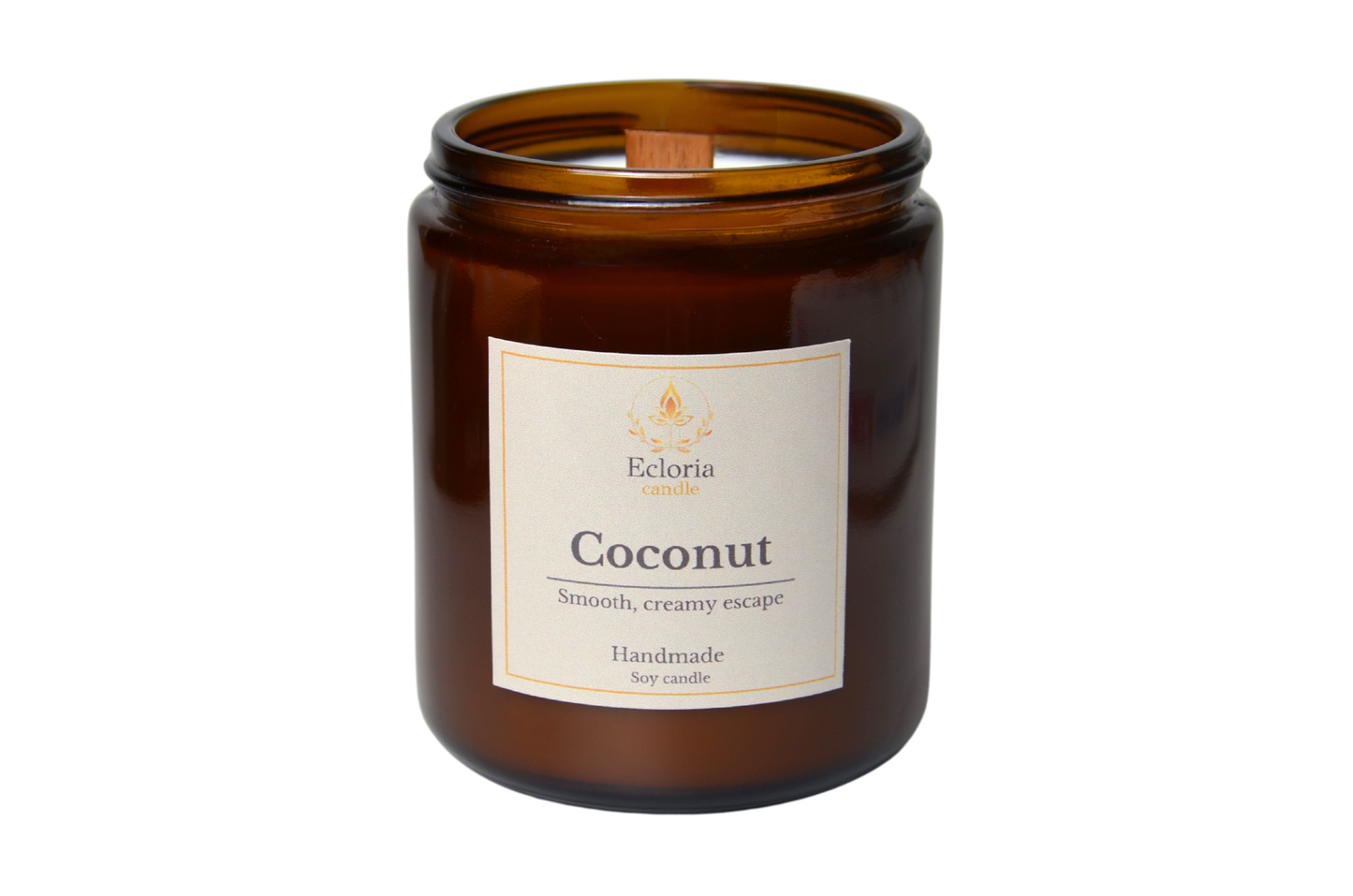 Coconut - świeca sojowa 140 ml